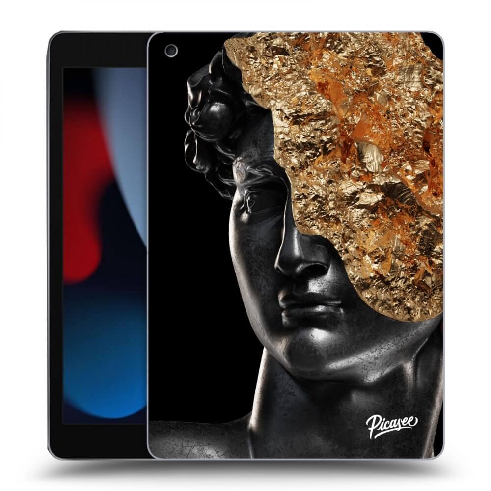 Picasee Schwarze Silikonhülle für Apple iPad 10.2" 2021 (9. gen) - Holigger
