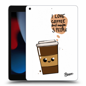 Hülle für Apple iPad 10.2" 2021 (9. gen) - Cute coffee