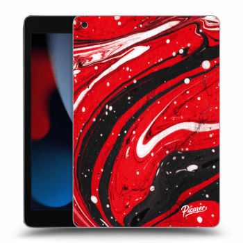 Hülle für Apple iPad 10.2" 2021 (9. gen) - Red black