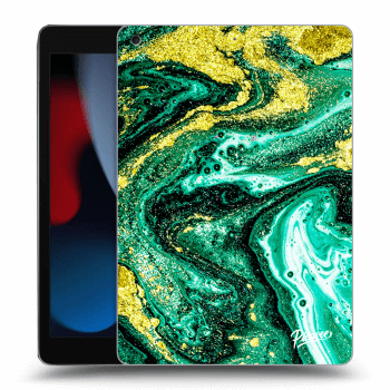 Hülle für Apple iPad 2021 (9. gen) - Green Gold
