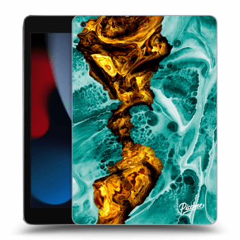 Hülle für Apple iPad 10.2" 2021 (9. gen) - Goldsky