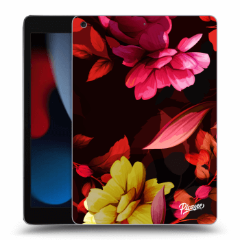 Hülle für Apple iPad 10.2" 2021 (9. gen) - Dark Peonny