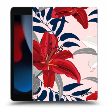 Hülle für Apple iPad 2021 (9. gen) - Red Lily