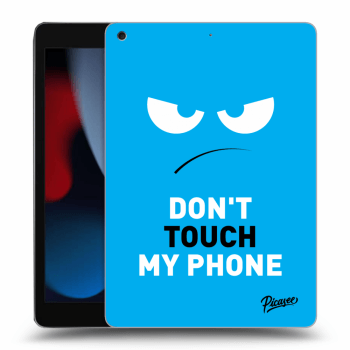 Hülle für Apple iPad 10.2" 2021 (9. gen) - Angry Eyes - Blue