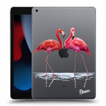 Hülle für Apple iPad 10.2" 2021 (9. gen) - Flamingos couple