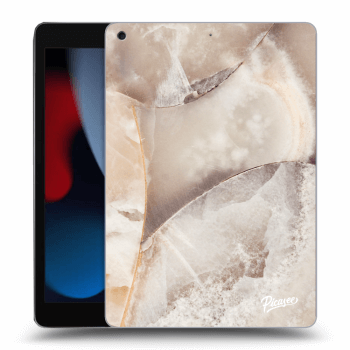 Hülle für Apple iPad 10.2" 2021 (9. gen) - Cream marble