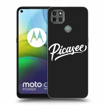 Picasee Motorola Moto G9 Power Hülle - Schwarzes Silikon - Picasee - White