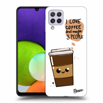 Hülle für Samsung Galaxy A22 A225F 4G - Cute coffee