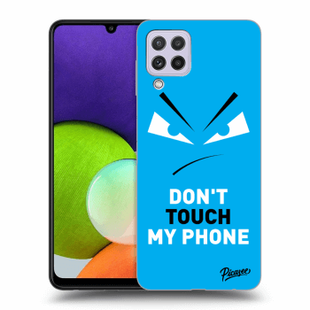 Hülle für Samsung Galaxy A22 A225F - Evil Eye - Blue