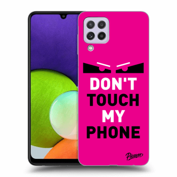 Hülle für Samsung Galaxy A22 A225F - Shadow Eye - Pink
