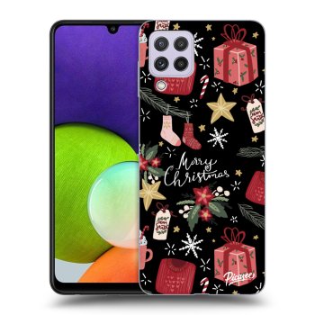 Picasee ULTIMATE CASE für Samsung Galaxy A22 A225F 4G - Christmas