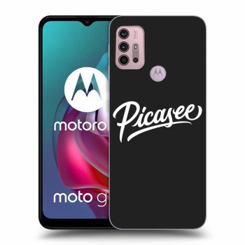 Picasee Motorola Moto G30 Hülle - Schwarzes Silikon - Picasee - White