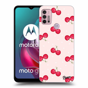 Hülle für Motorola Moto G30 - Cherries