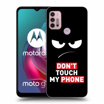Hülle für Motorola Moto G30 - Angry Eyes - Transparent