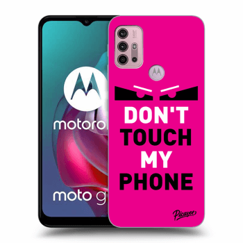 Hülle für Motorola Moto G30 - Shadow Eye - Pink