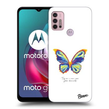 Hülle für Motorola Moto G30 - Diamanty White