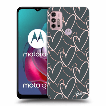 Hülle für Motorola Moto G30 - Lots of love
