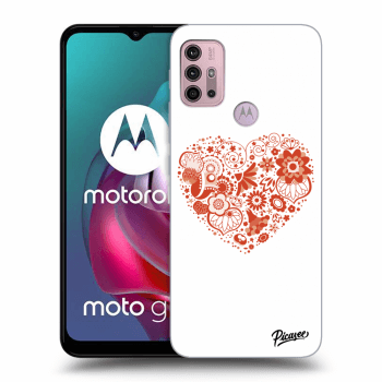 Hülle für Motorola Moto G30 - Big heart