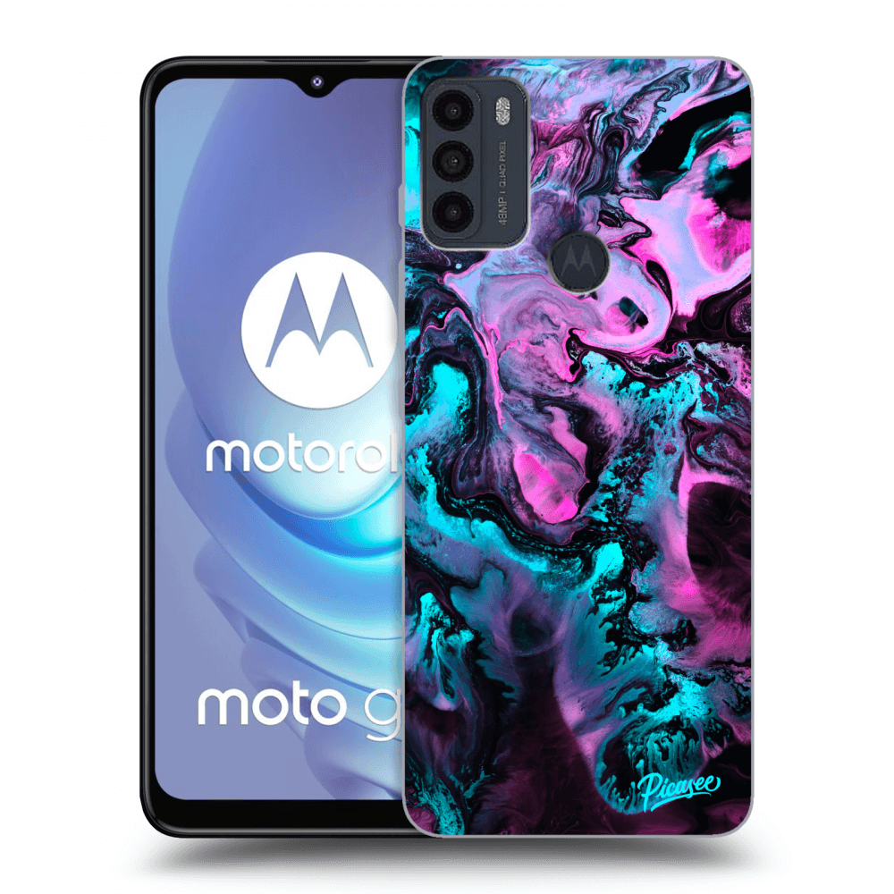 Picasee Motorola Moto G50 Hülle - Schwarzes Silikon - Lean