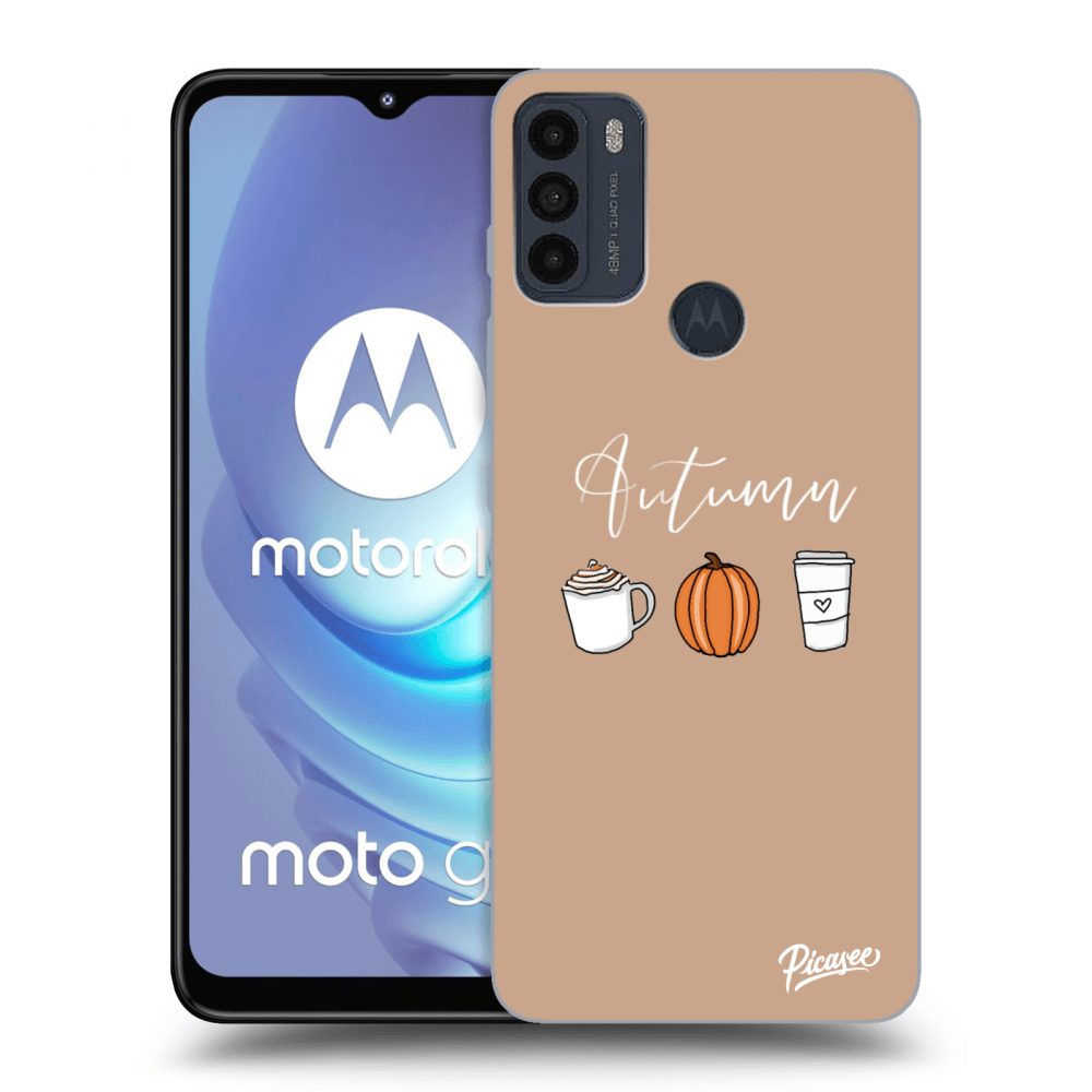 Picasee Motorola Moto G50 Hülle - Schwarzes Silikon - Autumn