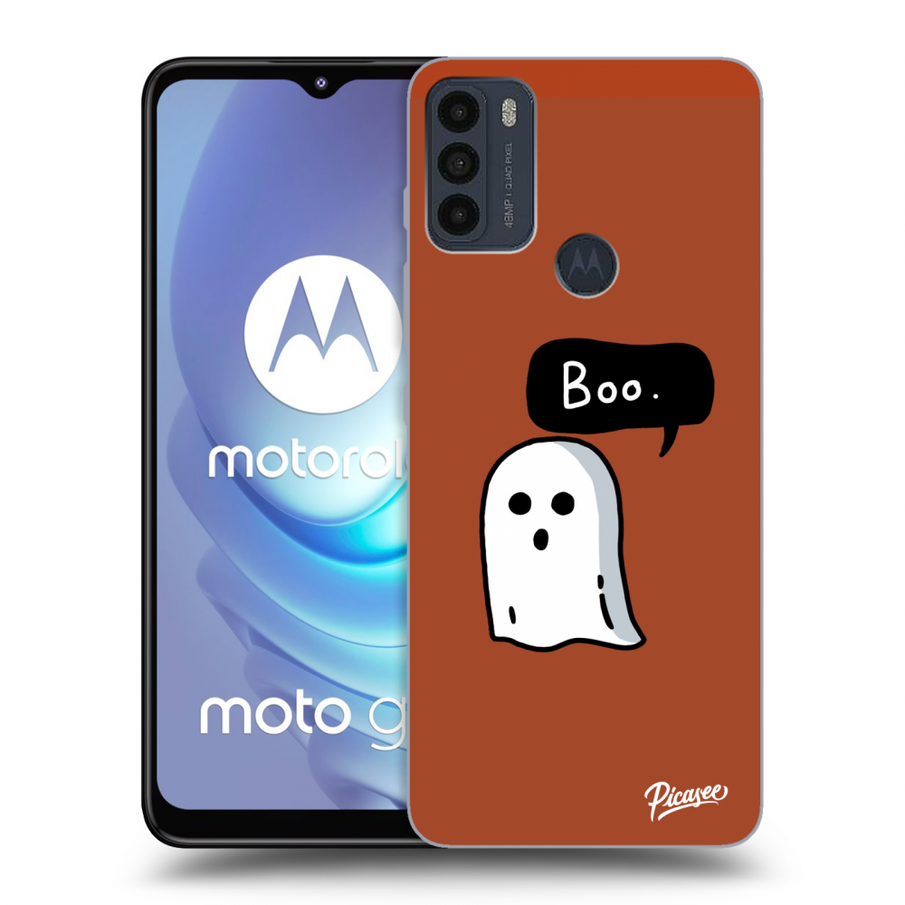Picasee Motorola Moto G50 Hülle - Schwarzes Silikon - Boo