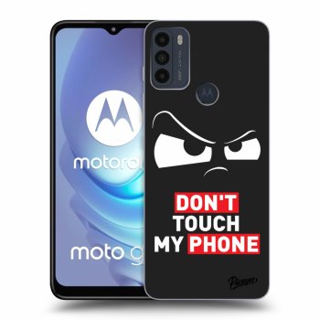 Picasee Motorola Moto G50 Hülle - Schwarzes Silikon - Cloudy Eye - Transparent