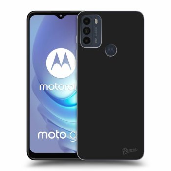 Picasee Motorola Moto G50 Hülle - Schwarzes Silikon - Clear