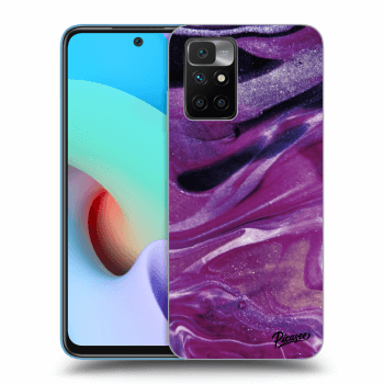 Picasee ULTIMATE CASE für Xiaomi Redmi 10 - Purple glitter