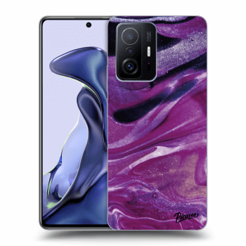 Hülle für Xiaomi 11T - Purple glitter