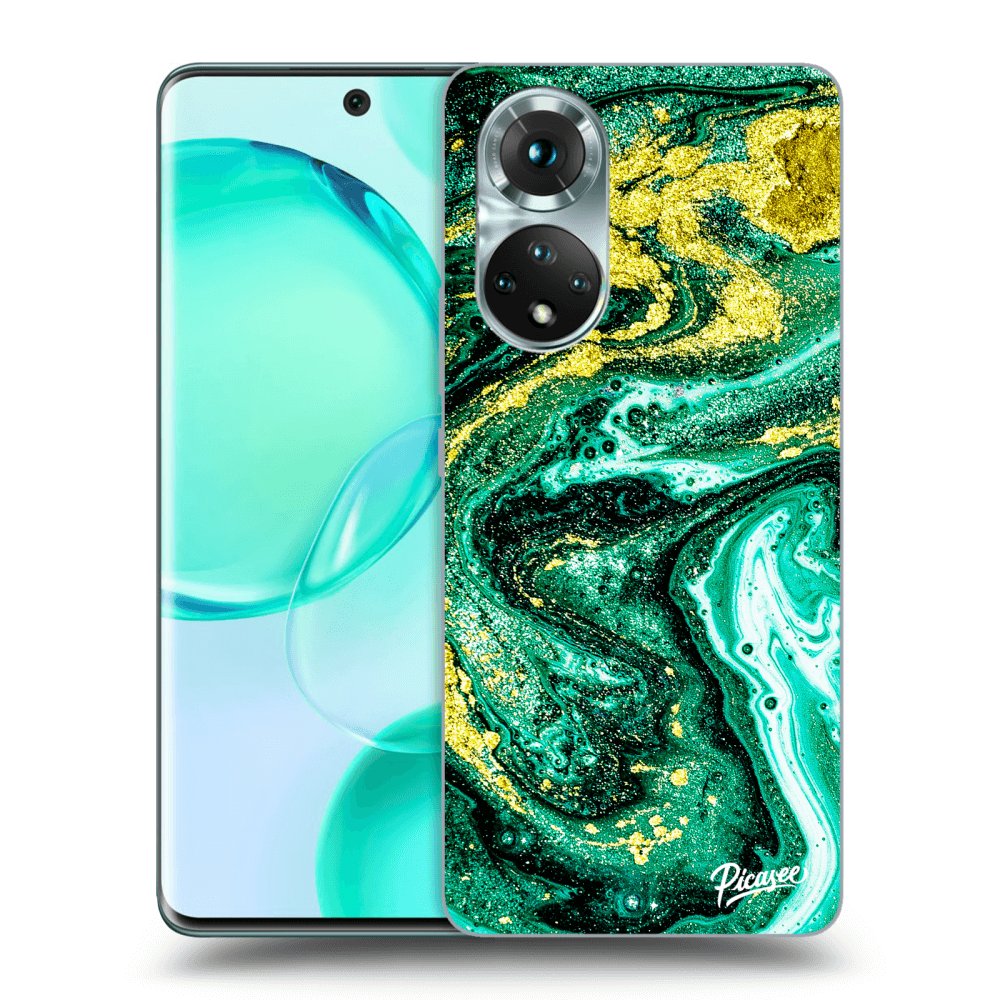 Picasee ULTIMATE CASE für Honor 50 5G - Green Gold