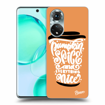 Hülle für Honor 50 5G - Pumpkin coffee