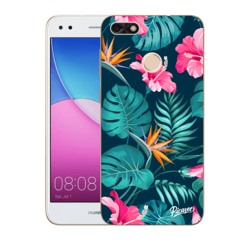 Hülle für Huawei P9 Lite Mini - Pink Monstera