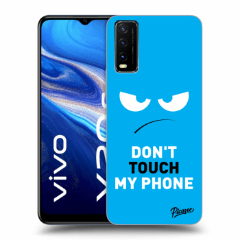 Hülle für Vivo Y20s - Angry Eyes - Blue