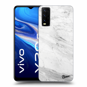 Hülle für Vivo Y20s - White marble