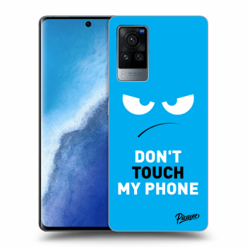 Hülle für Vivo X60 Pro 5G - Angry Eyes - Blue