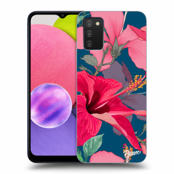 Hülle für Samsung Galaxy A03s A037G - Hibiscus