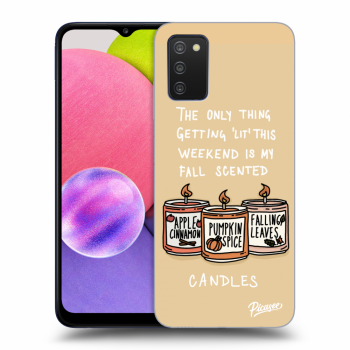 Hülle für Samsung Galaxy A03s A037G - Candles