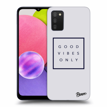 Hülle für Samsung Galaxy A03s A037G - Good vibes only