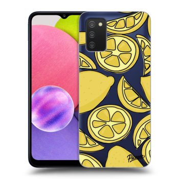 Hülle für Samsung Galaxy A03s A037G - Lemon