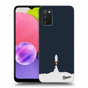 Picasee Samsung Galaxy A03s A037G Hülle - Transparentes Silikon - Astronaut 2