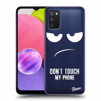 Hülle für Samsung Galaxy A03s A037G - Don't Touch My Phone