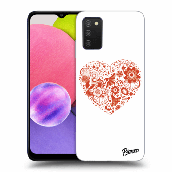 Hülle für Samsung Galaxy A03s A037G - Big heart