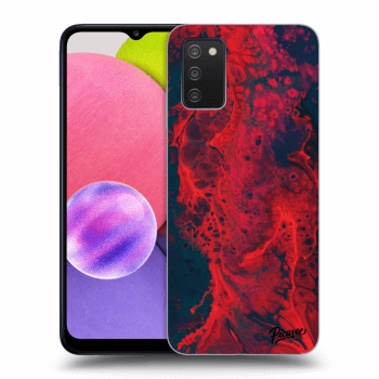 Hülle für Samsung Galaxy A03s A037G - Organic red