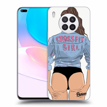 Hülle für Huawei Nova 8i - Crossfit girl - nickynellow