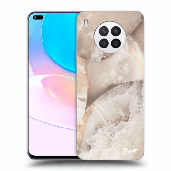 Hülle für Huawei Nova 8i - Cream marble