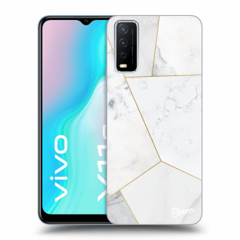 Hülle für Vivo Y11s - White tile