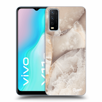 Hülle für Vivo Y11s - Cream marble