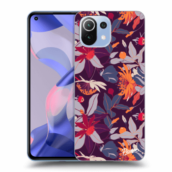 Hülle für Xiaomi 11 Lite 5G NE - Purple Leaf