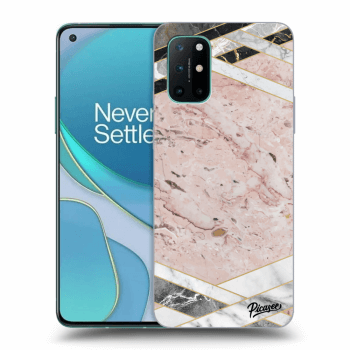 Hülle für OnePlus 8T - Pink geometry