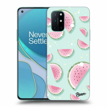Picasee OnePlus 8T Hülle - Schwarzes Silikon - Watermelon 2
